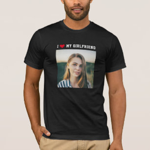 I Kärlek, mitt flickväns småaktiga klutfoto  T Shirt