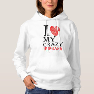 I Kärlek, mitt galna Make Purview med rött hjärta T Shirt