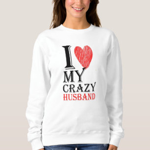 I Kärlek, mitt galna Make Purview med rött hjärta T Shirt