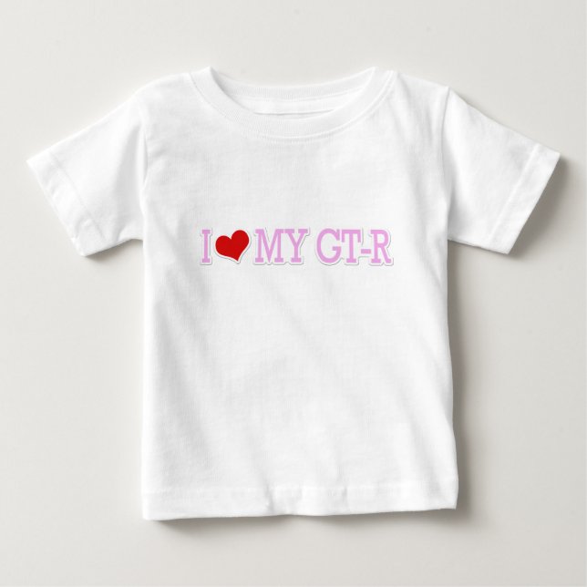 I kärlek mitt GTR - Rosa Tröja (Framsida)