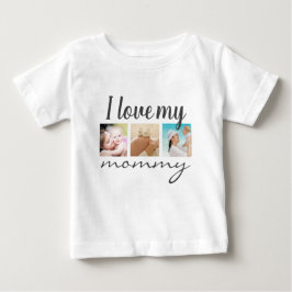 I kärlek mitt handskrivna mamma, fotovitt t shirt
