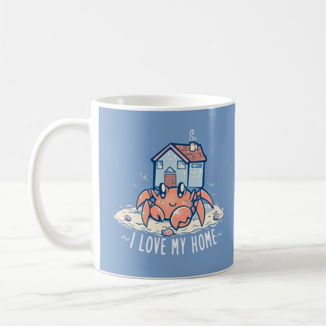 I Kärlek mitt hem Kaffemugg (Vänster)