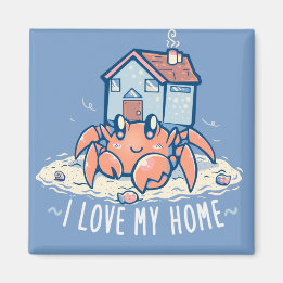 I Kärlek mitt hem Magnet