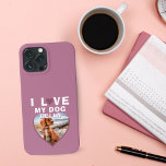 I kärlek mitt Hund Heart Pet Namn Photo<br><div class="desc">Jag kärlek min Hund Heart Pet Namn Photo iphone case. Ett foto av husdjur i form av ett hjärta. Lägg till ditt foto och namn. Underbar gåva till hundägare.</div>