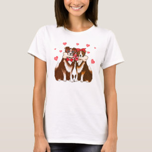 I kärlek mitt hundar, kärlek mina sällskapsdjur t shirt
