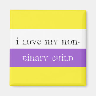 I kärlek mitt icke-binära barn magnet