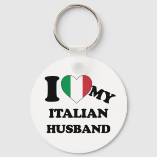 I kärlek mitt italienska Make Nyckelring