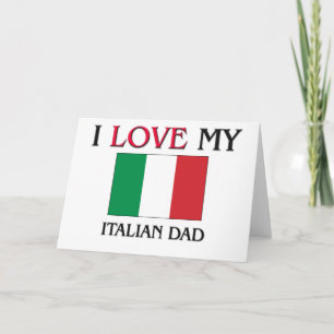 I Kärlek Mitt italienska Pappa Kort