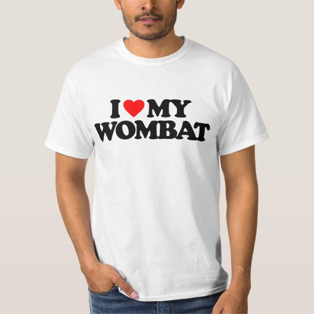 I KÄRLEK MITT KVINNOR T-SHIRT (Framsida)