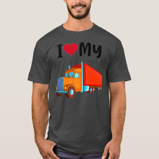 I kärlek mitt Lastbil T Shirt