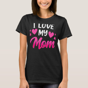 I Kärlek Mitt Mamma Ord Mamma Mamma Mor Mödrar T Shirt