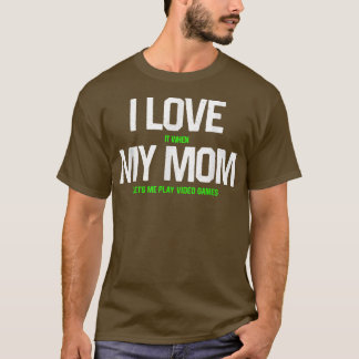 I kärlek mitt mamma T Funny sarkastic-spel far Shirt
