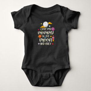 I Kärlek mitt Mamma till Måne och tillbaka T Shirt
