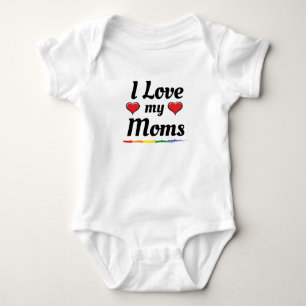 I Kärlek mitt Mammor med Pride T Shirt