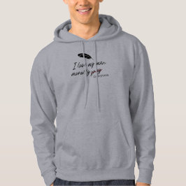 I kärlek mitt manar moraliskt grått (Grayson) Hoodie