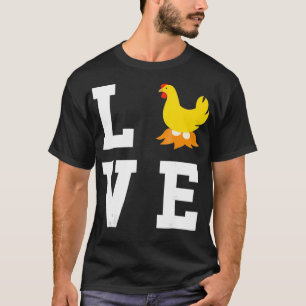 I Kärlek Mitt Mor Hen - Kyckleriet Älskare T Shirt