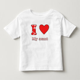I kärlek mitt moster tee shirt