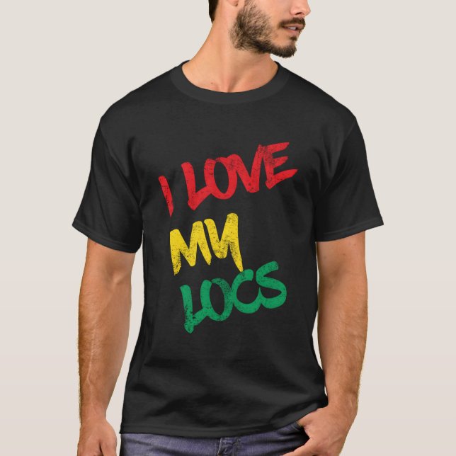 I Kärlek mitt naturskött T Shirt (Framsida)