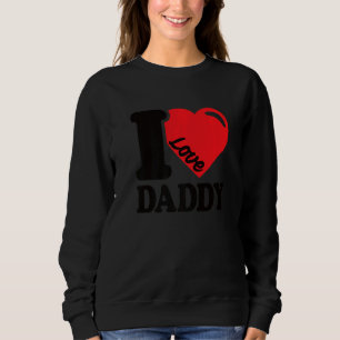 I Kärlek mitt pappa Cute Retro I Kärlek mitt pappr T Shirt