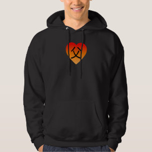 I Kärlek mitt Pappa på klassiska kinesiska tecken Hoodie