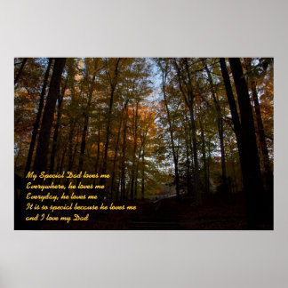 I kärlek mitt Pappa Poster