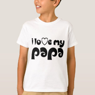 I kärlek mitt pappa t shirt