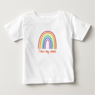 I kärlek mitt pappor baby t shirt