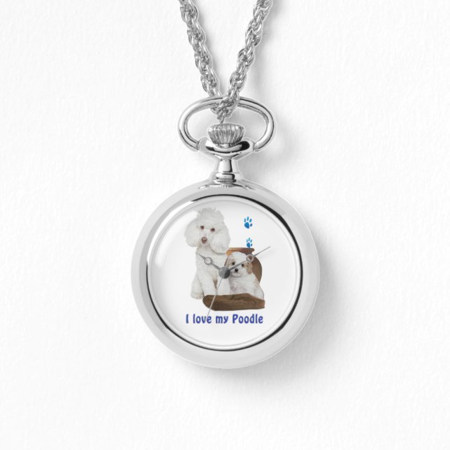 I kärlek mitt Pudel Armbandsur (Framsida)