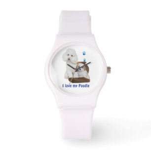I kärlek mitt Pudel Armbandsur