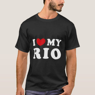 I Kärlek mitt Rio I min Rio i min Rio T Shirt