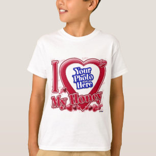 I Kärlek Mitt röda hjärta - foto T-shirt
