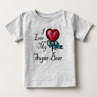 I Kärlek mitt sockerbjörn Heart Lollipop T-shirt
