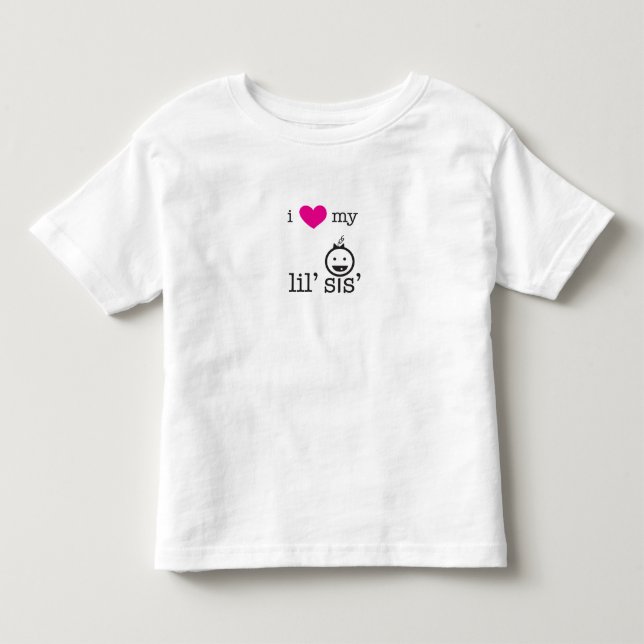 I Kärlek mitt Syrran. Tee Shirt (Framsida)