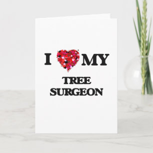 I kärlek mitt Träd Surgeon Kort