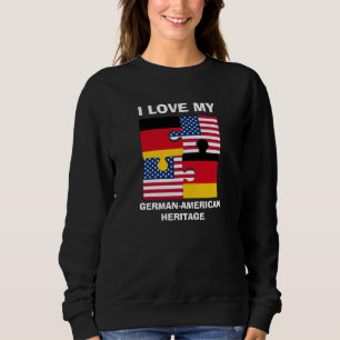 I Kärlek Mitt tyska amerikanska arv T Shirt