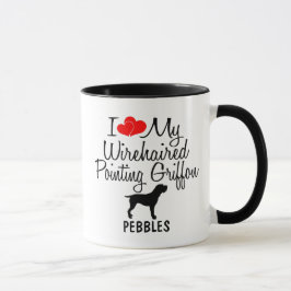I Kärlek mitt vidaresändningsgaller Mugg