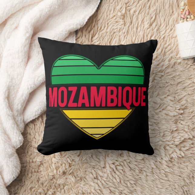 I Kärlek Moçambique, Moçambiques hjärta Kudde (Filt)