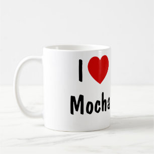 I Kärlek Mocha-kaffe Kaffemugg
