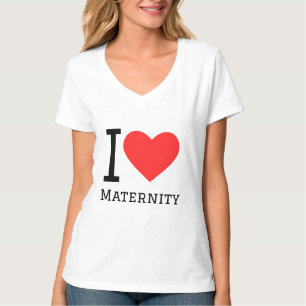 I KÄRLEK MODERSKAP T SHIRT