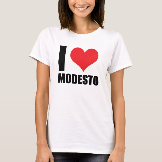 I kärlek Modesto T Shirt (Framsida)