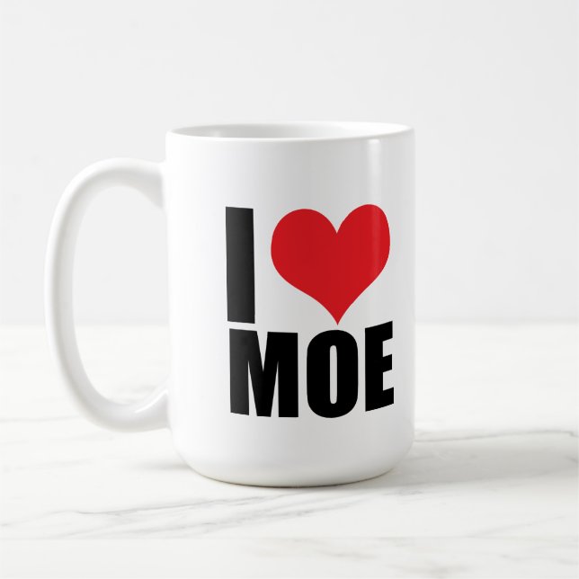 I kärlek Moe Kaffemugg (Vänster)