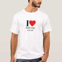 I Kärlek Mohamed Salah Fläkt T-Shirt