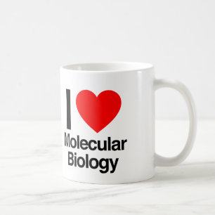 i kärlek molekylärbiologi kaffemugg