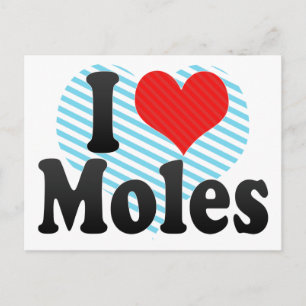 I Kärlek Moles Vykort