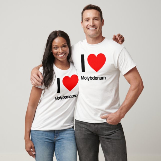 i kärlek molybden tröja (Unisex)