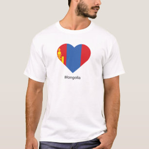 I Kärlek Mongoliet T Shirt