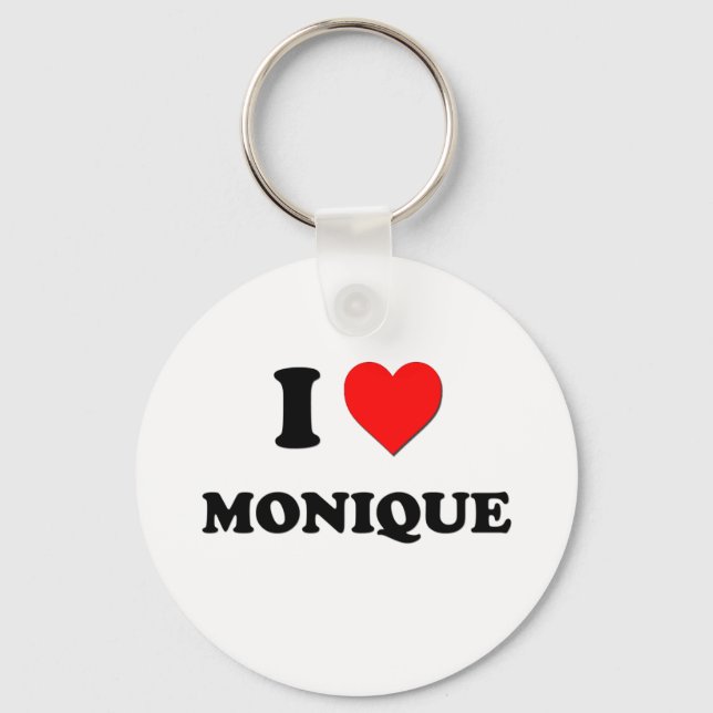 I Kärlek Monique Nyckelring (Framsida)
