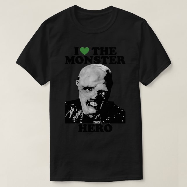 I Kärlek, monster Hero Classic T-Shirt (Design framsida)