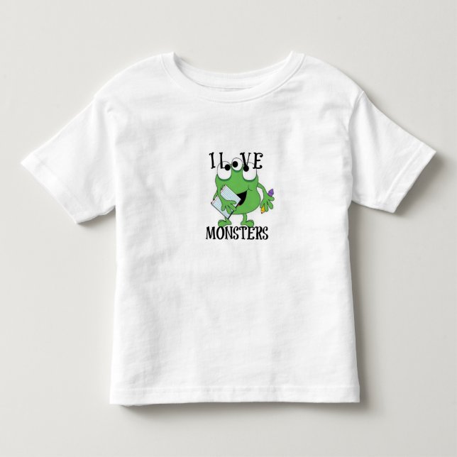 I KÄRLEK MONSTERS T-SHIRT (Framsida)