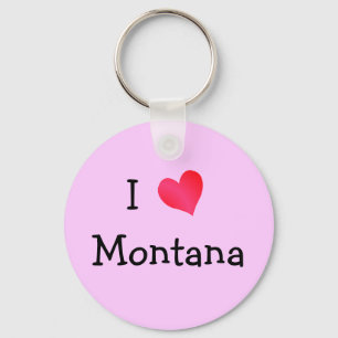 I Kärlek Montana Nyckelring